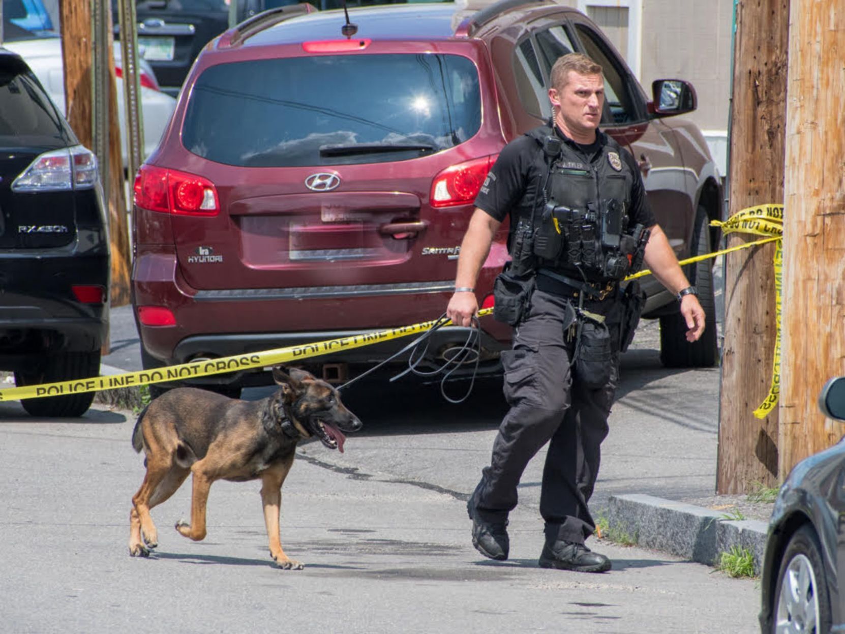 Manchester officer and K-9 partner